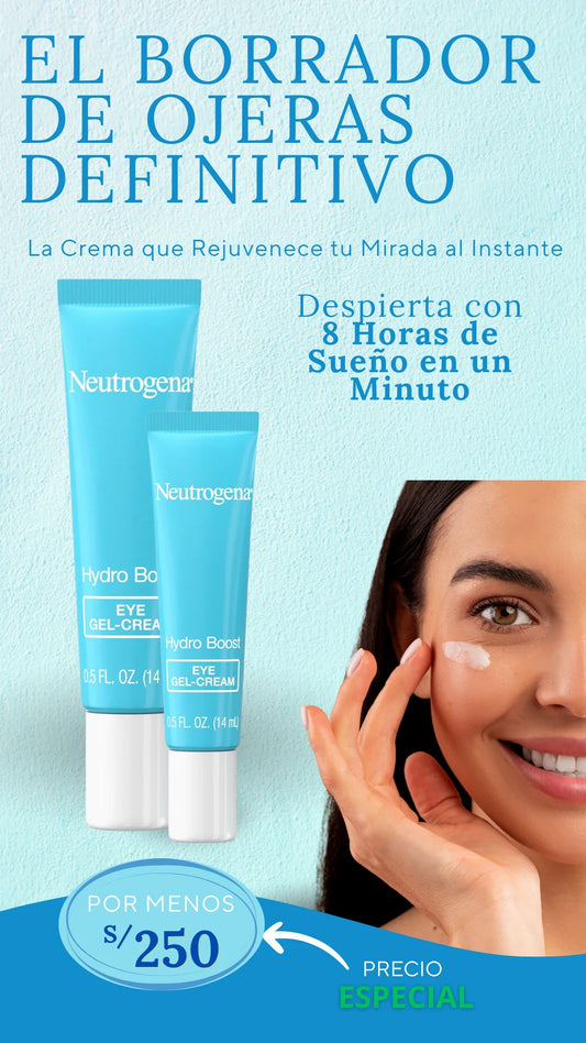 ¡Dile adiós a las ojeras!